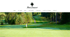 Desktop Screenshot of blackdiamondgolfclub.ca